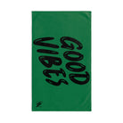 Good Vibes Bubble Print Green | Mix & Match Classic Fun-Flirty Lovers’ Towels