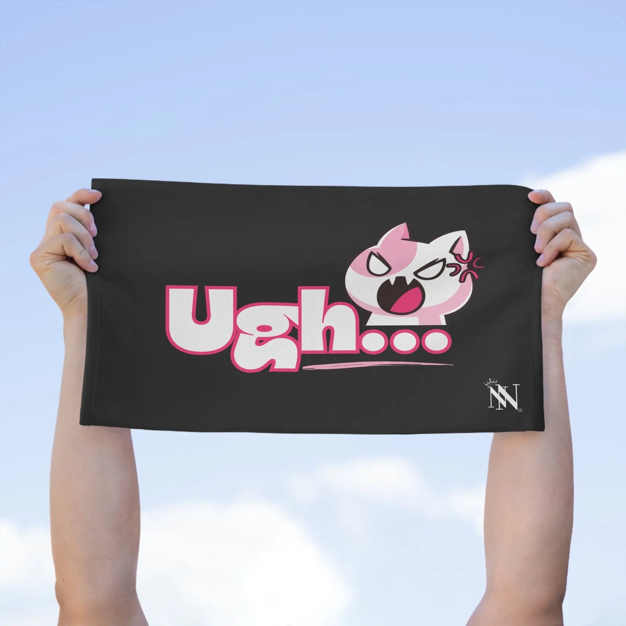Ugh... Bad Kitty | Mix & Match Soft Fun-Flirty Lovers’ Towels
