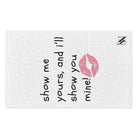 Show Me Yours | Mix & Match Soft Fun-Flirty Lovers’ Towels