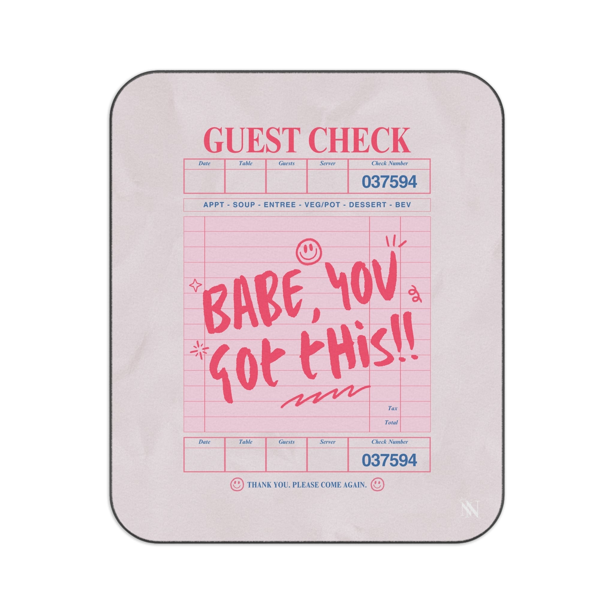Babe You Got This!!! | Mix Match Fun-Flirty Lovers’ Water-Resistant Blankets