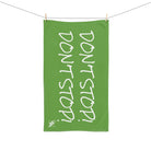 Don’t Stop! Don’t Stop Lime Green | Mix & Match Classic Fun-Flirty Lovers’ Towels