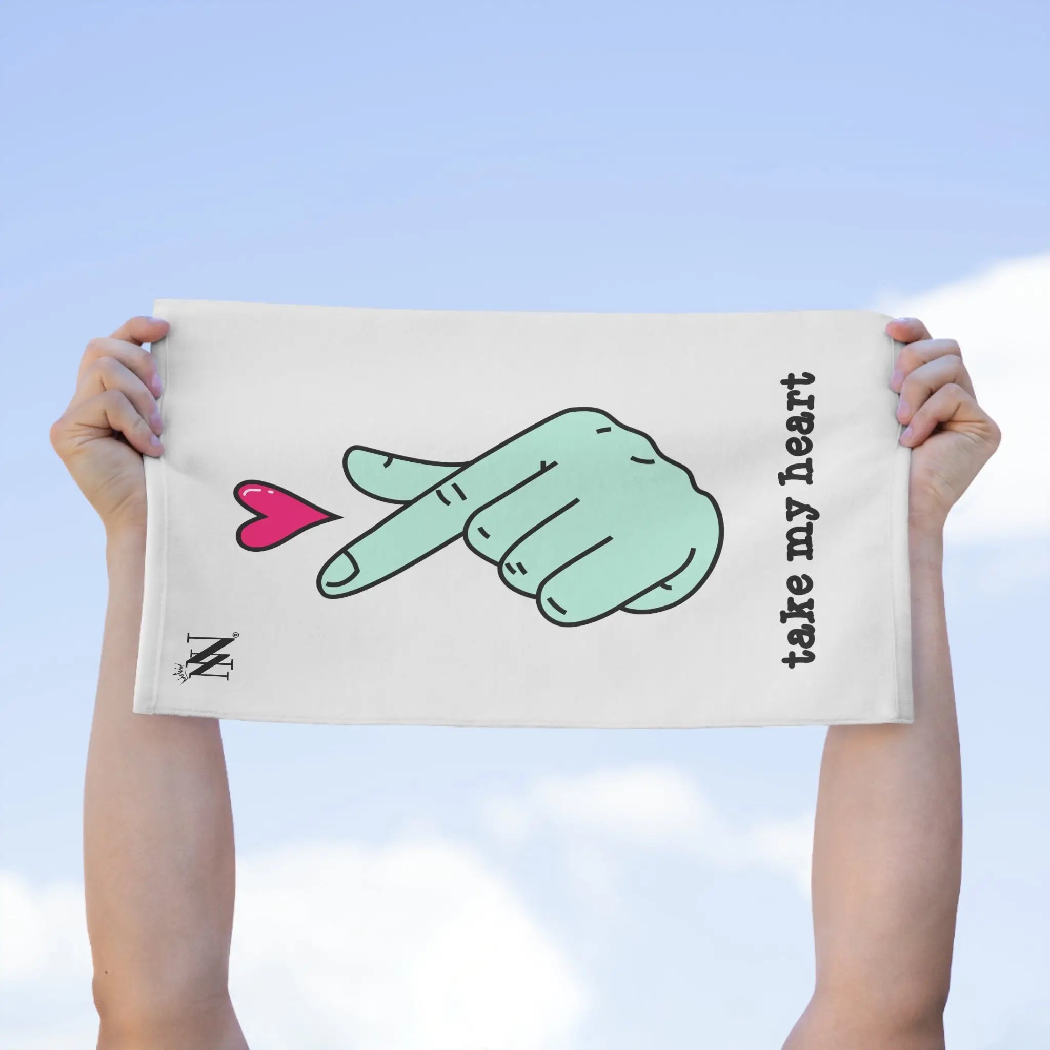 Take My Heart | Nectar Napkins Fun-Flirty Lovers’ Towels