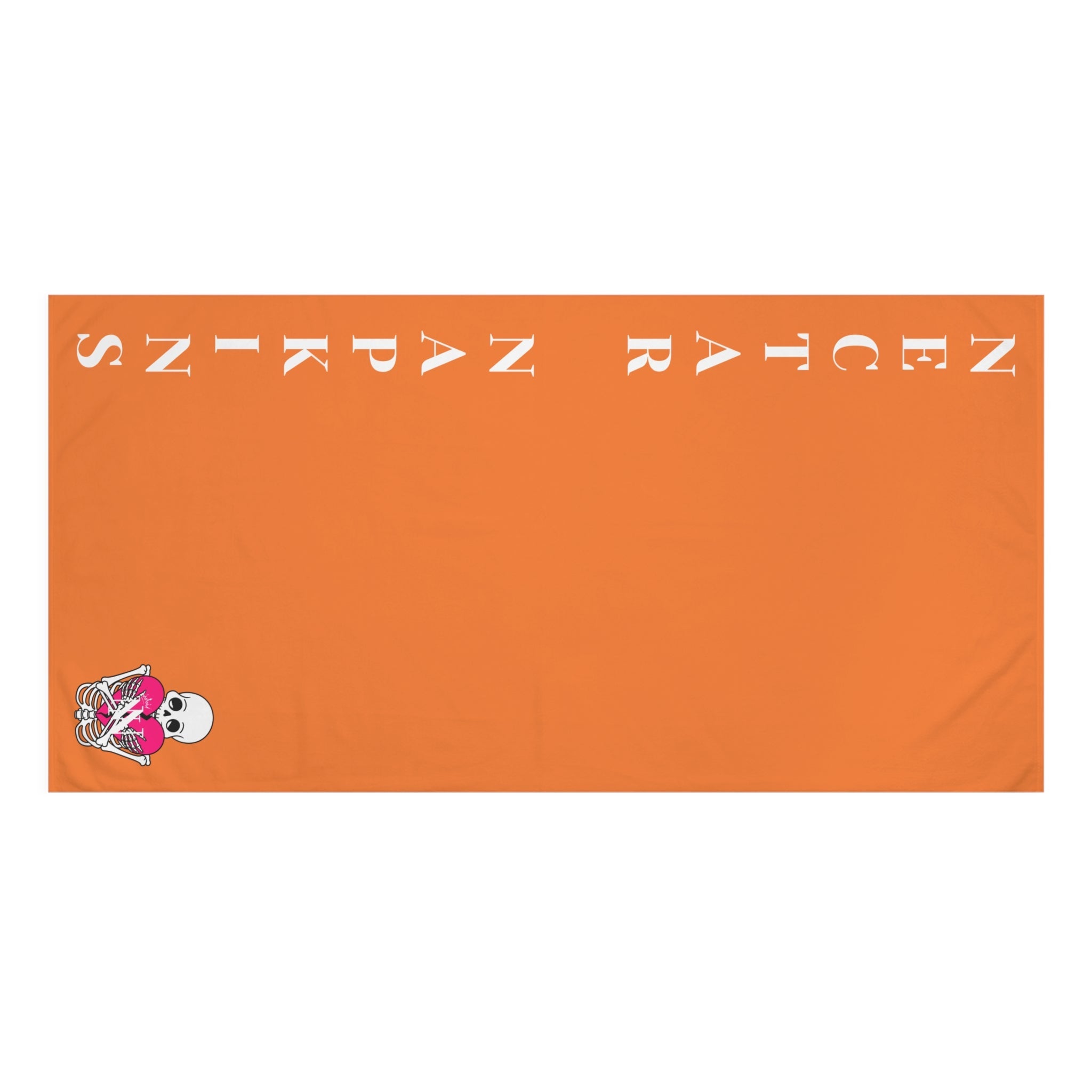 Nectar Napkins Brand Crusta Bright Orange Over Sized Sex Towel