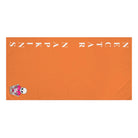 Nectar Napkins Brand Crusta Bright Orange | Nectar Napkins XL Fun-Flirty Lovers’ Towels