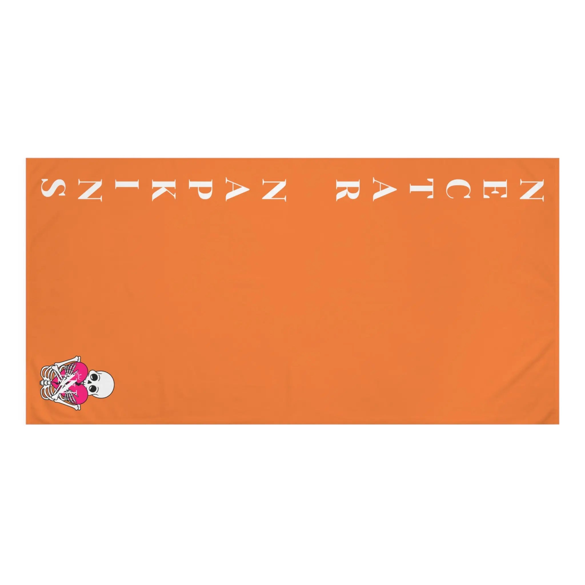 Nectar Napkins Brand Crusta Bright Orange Over Sized Sex Towel