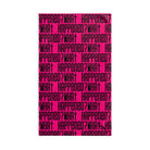 What Happened? Patterned Signature Pink | Nectar Napkins Classic Fun-Flirty Lovers’ Towels