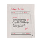 A Love Letter to Myself | Mix & Match Soft Fun-Flirty Lovers’ Blankets