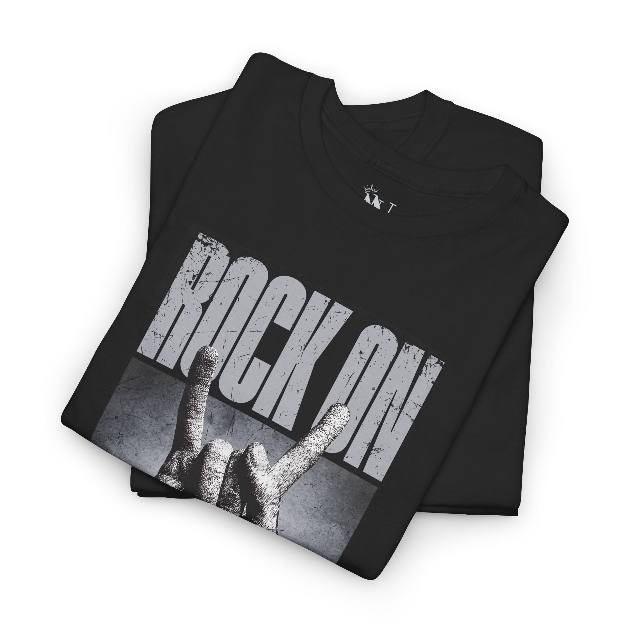Rock On Horns | Mix & Match Cotton Unisex Fun-Flirty Lovers’ T-Shirts