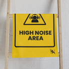 Caution High Noise Area | Mix & Match Classic Fun-Flirty Lovers’ Towels