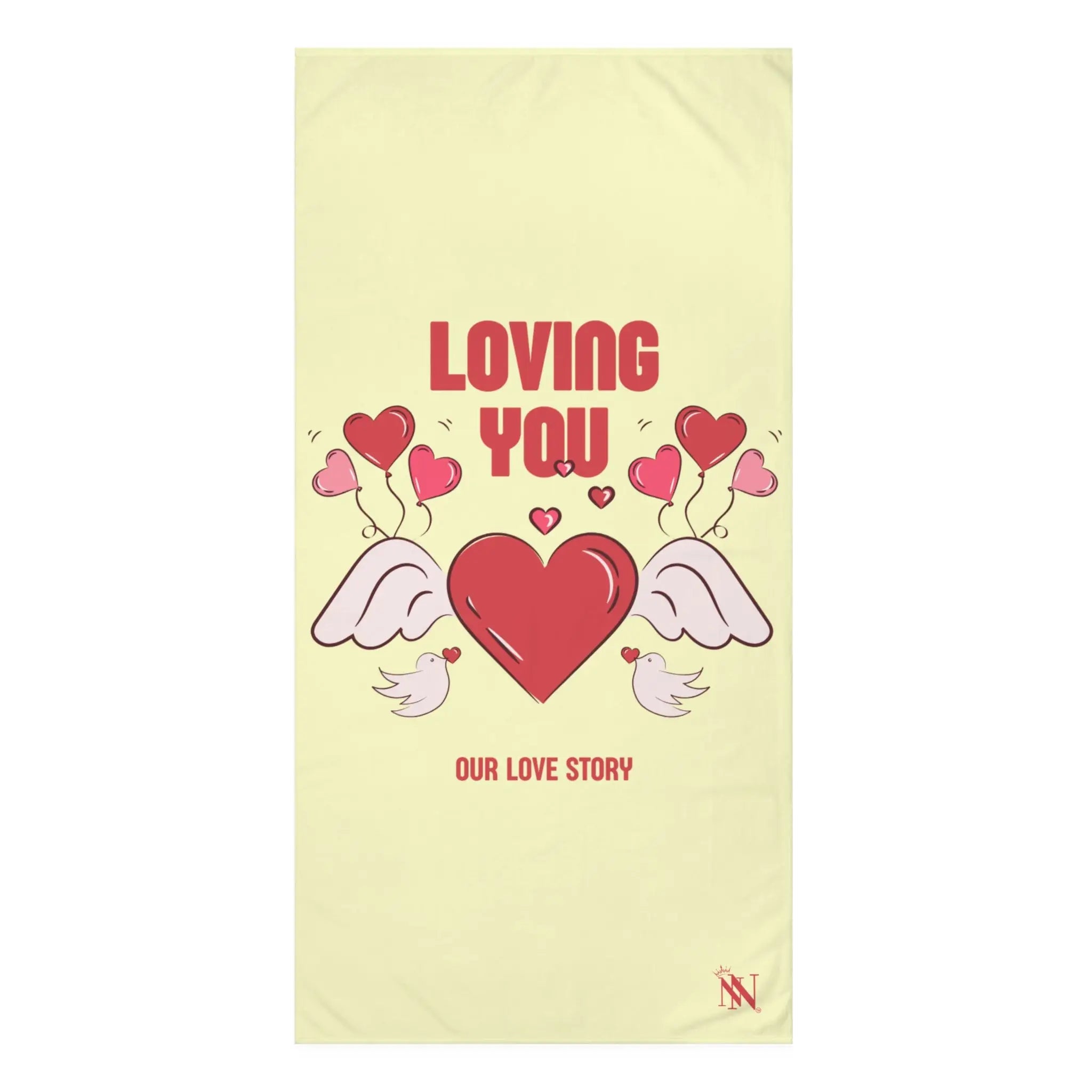Loving You | Mix & Match XL Fun-Flirty Lovers’ Towels