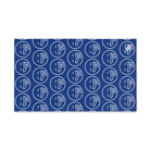 Hungry Drooling Emoji Pattern Blue Cum Towel
