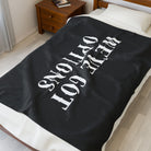 We’ve Got Options | Mix & Match Velveteen Fun-Flirty Lovers’ Blankets