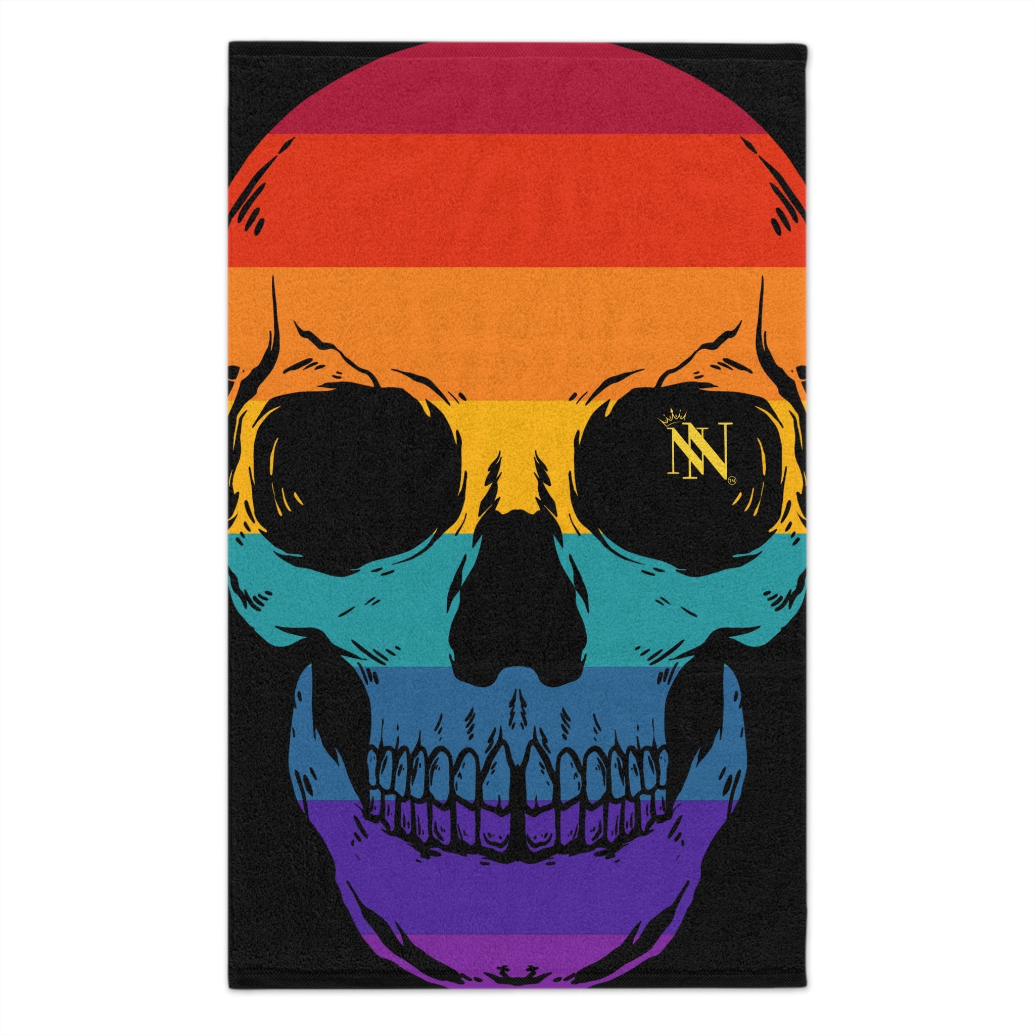 Colorful Skull | Mix & Match Soft Fun-Flirty Lovers’ Towels