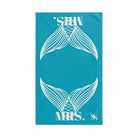 Mrs. Mrs. Mermaid Shareable Sides Teal Cum Towel