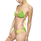 Green Strappy | Mix & Match Fun-Flirty Lovers’ String Bikinis