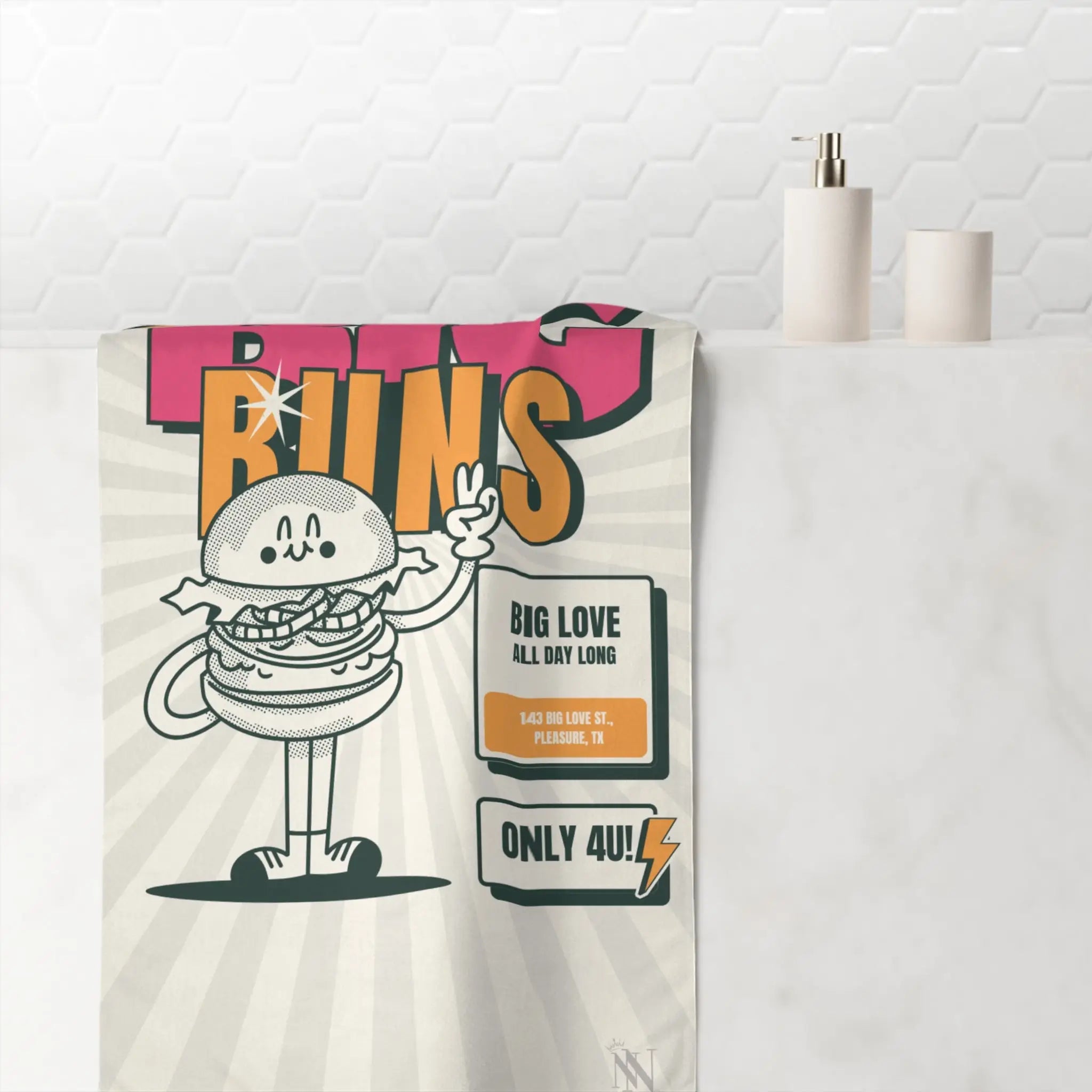 Big Buns Big Ass Rimming Cum Towel