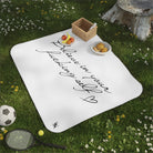 Believe in Your Fucking Self | Mix Match Fun-Flirty Lovers’ Water-Resistant Blankets