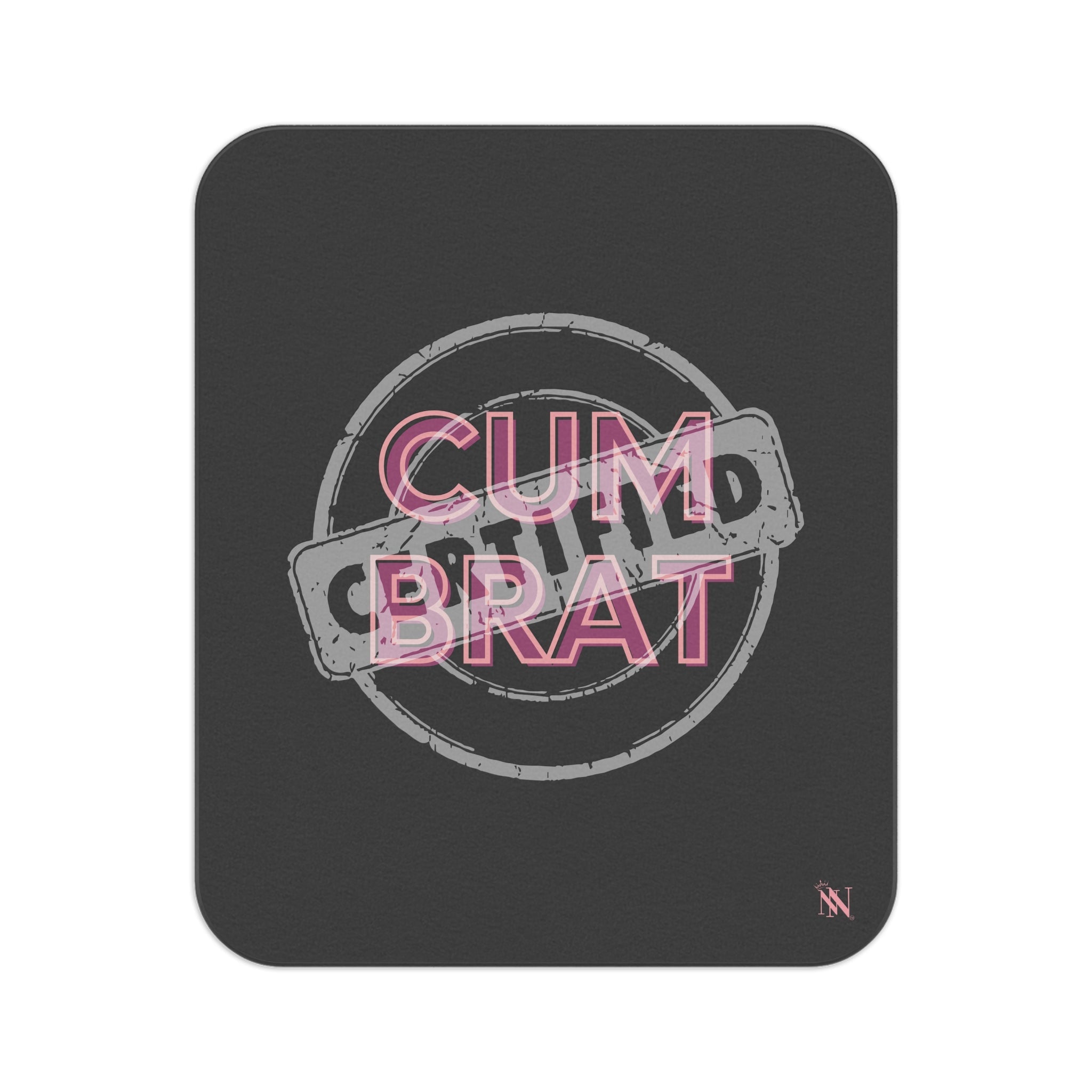 Certified: Cum Brat | Mix Match Fun-Flirty Lovers’ Water-Resistant Blankets