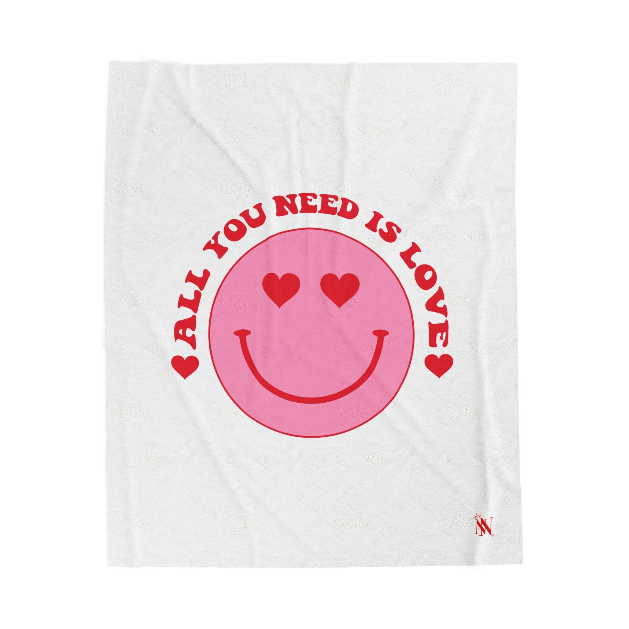 All You Need Is Love Emoji | Mix & Match Fun-Flirty Lovers’ Blankets