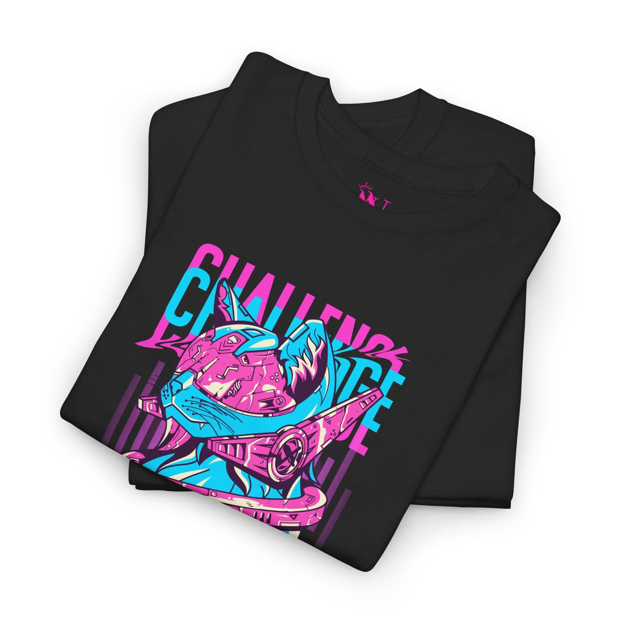 Challenge Toxic Kitty | Mix & Match Cotton Unisex Fun-Flirty Lovers’ T-Shirts