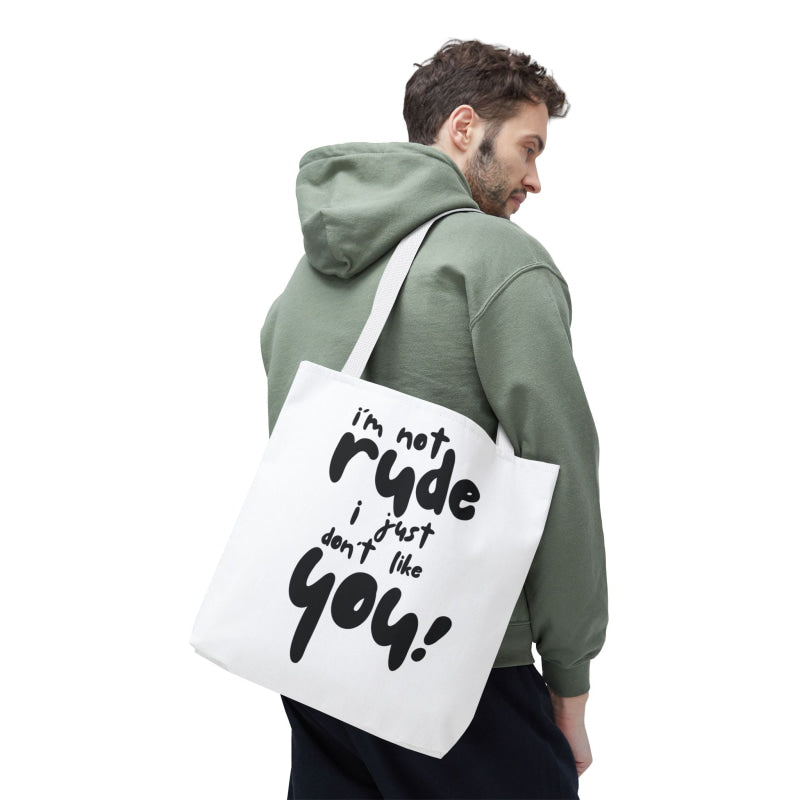 I’m Not Rude | Mix & Match Fun-Flirty Lovers’ Totes