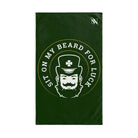 Sit on My Beard for Luck St. Patrick’s Day Cum Towel