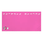 Nectar Napkins Brand Bright Pink | Nectar Napkins XL Fun-Flirty Lovers’ Towels