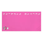 Nectar Napkins Brand Bright Pink | Nectar Napkins XL Fun-Flirty Lovers’ Towels
