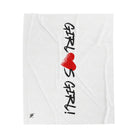 Girl Loves Girl! | Mix & Match Velveteen Fun-Flirty Lovers’ Blankets