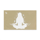 Seated Yoga Meditation Gold | Mix & Match Classic Fun-Flirty Lovers’ Towels