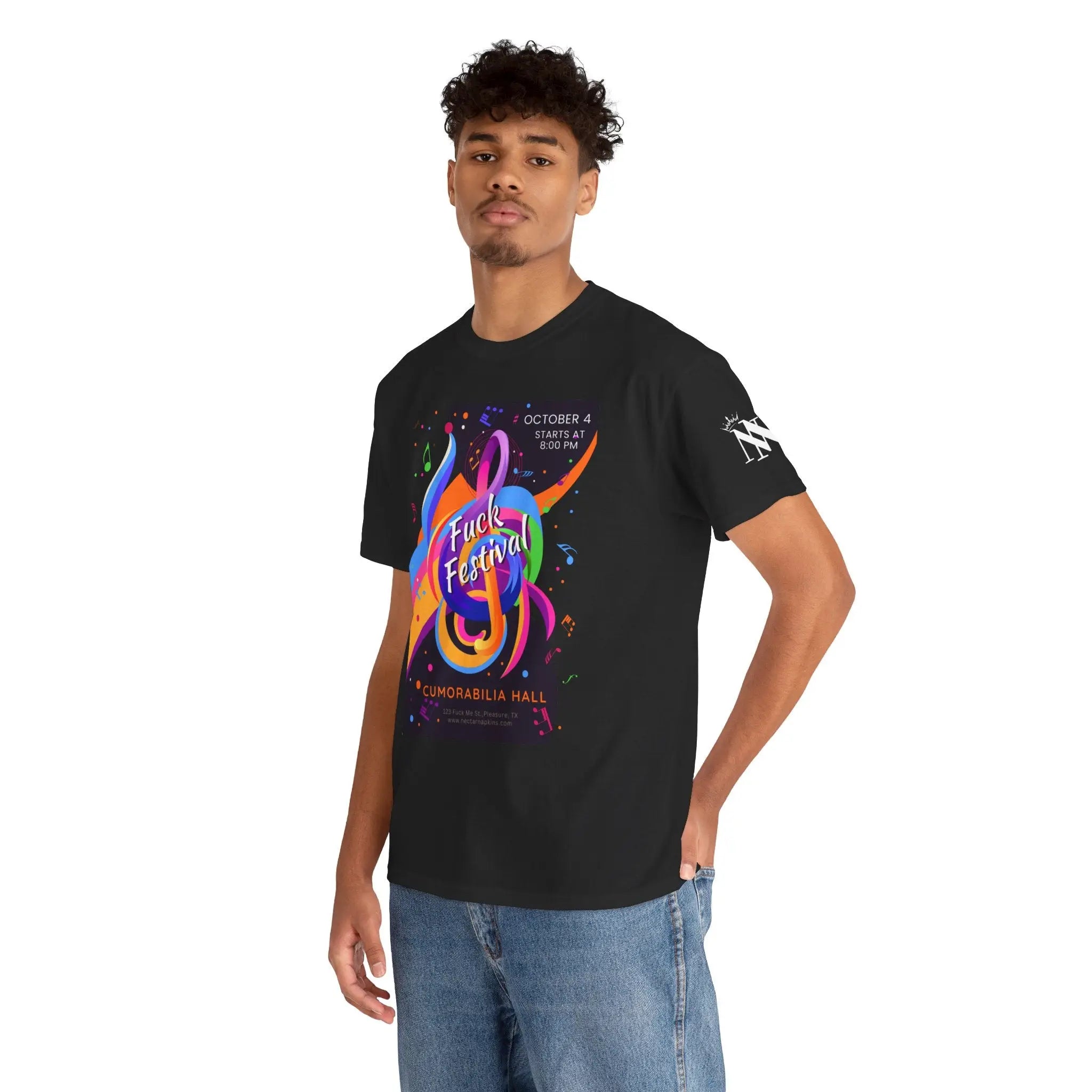 Fuck Festival! | Mix & Match 100% Cotton Unisex Fun-Flirty Lovers’ Tees