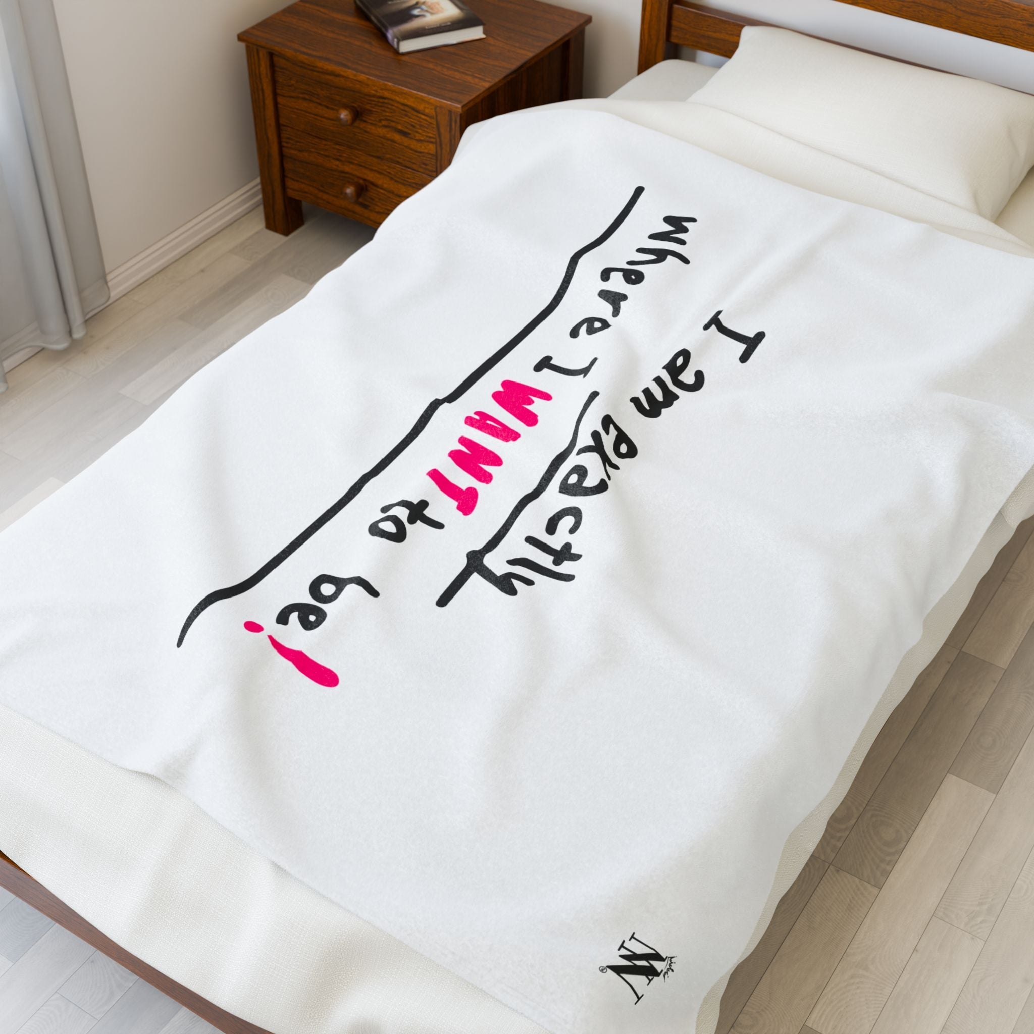 Exactly Where I Want To Be! | Mix & Match Fun-Flirty Lovers’ Blankets