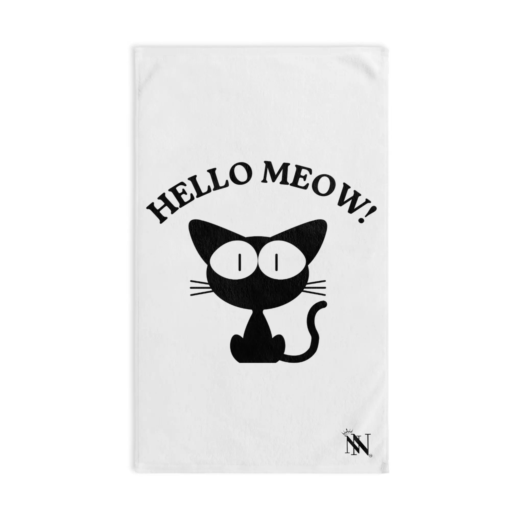 Hello Meow! | Mix & Match Classic Fun-Flirty Lovers’ Towels
