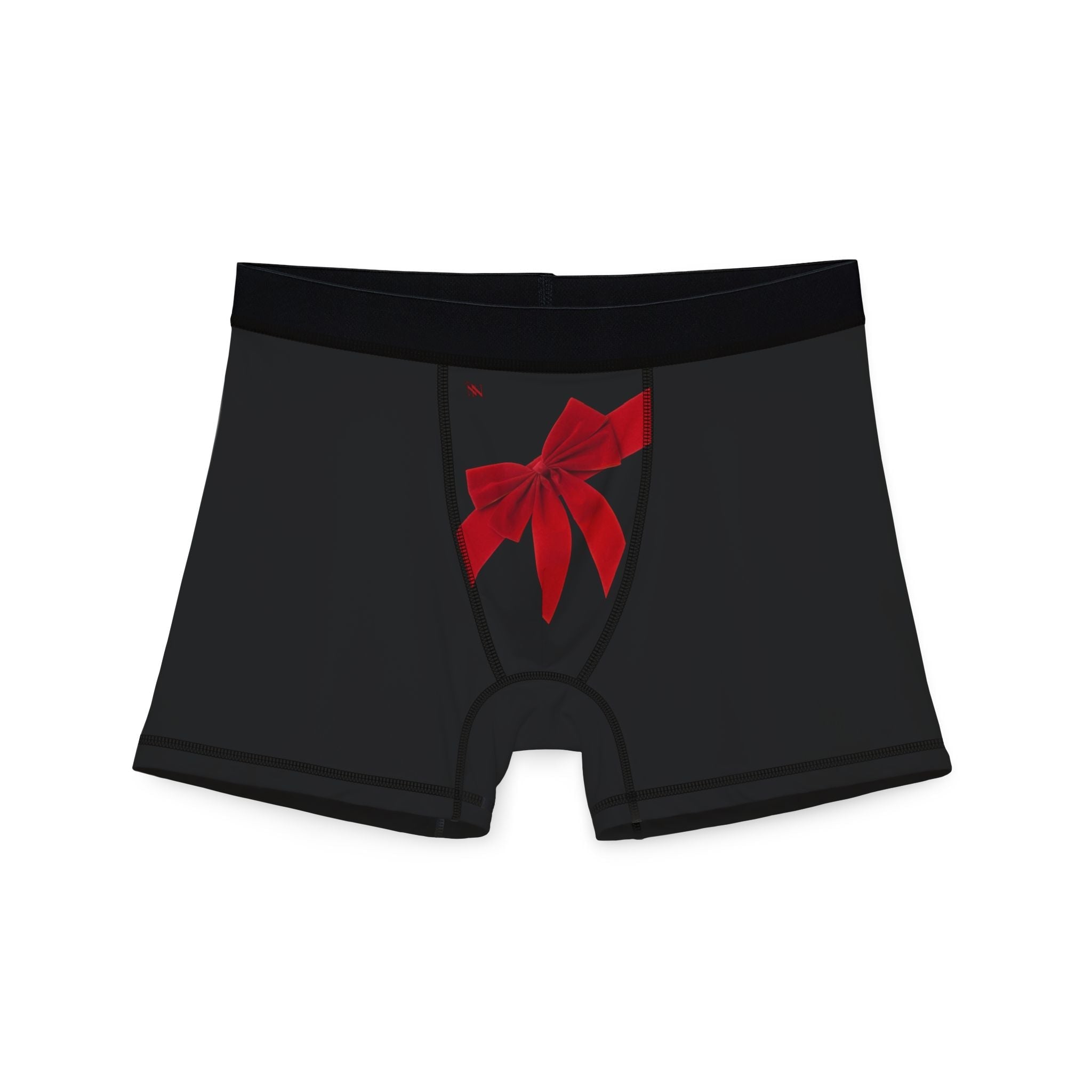 Red Velvet Gift Bow | Mix & Match Fun-Flirty Lovers’ Boxer Briefs