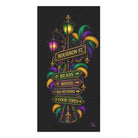 Bourbon St. Sign Bad Decisions XL Sex Towel
