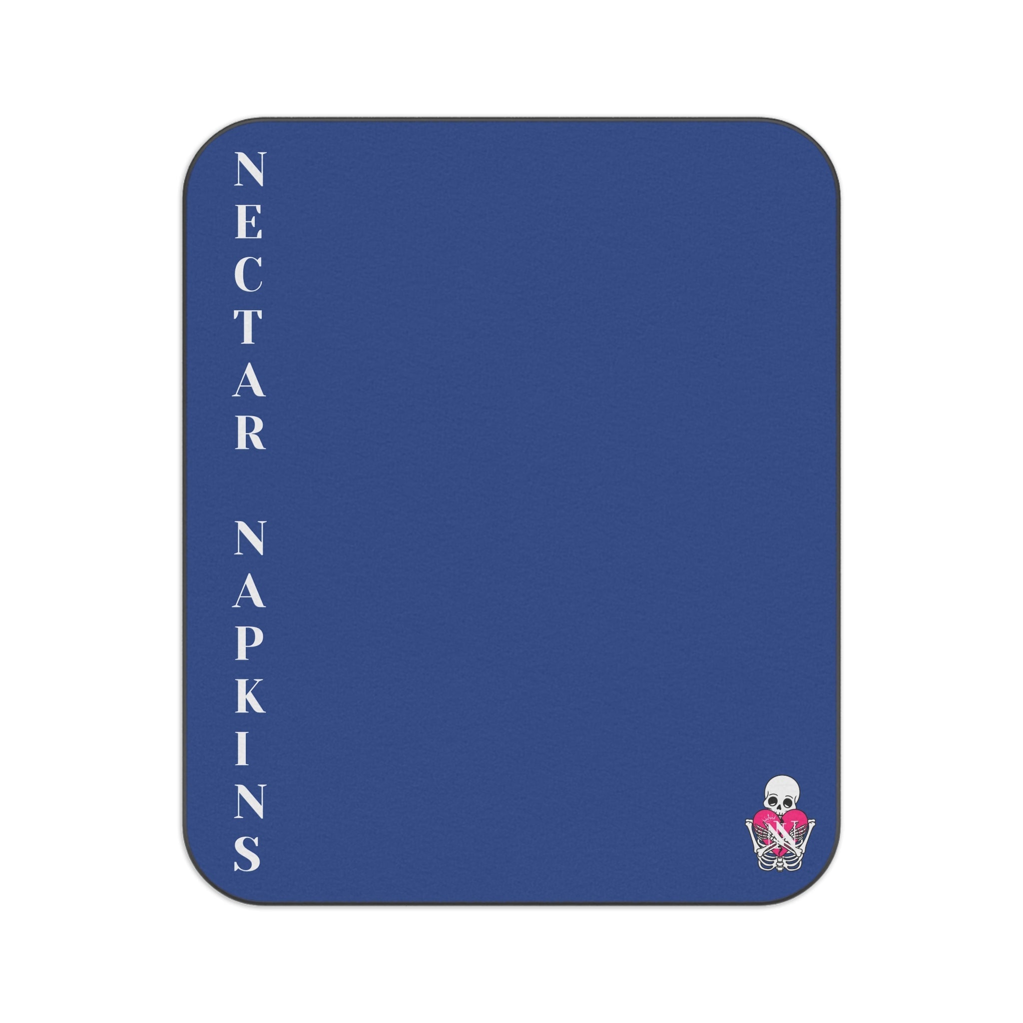 Nectar Napkins Brand Blue Water-Resistant Sex Blanket