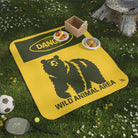 Danger Wild Animal Area | Mix Match Fun-Flirty Lovers’ Water-Resistant Blankets