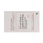 A Love Letter to Myself | Mix & Match Original Fun-Flirty Lovers’ Towels