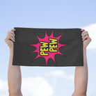 Pew Pew Dark Grey | Mix & Match Soft Fun-Flirty Lovers’ Towels