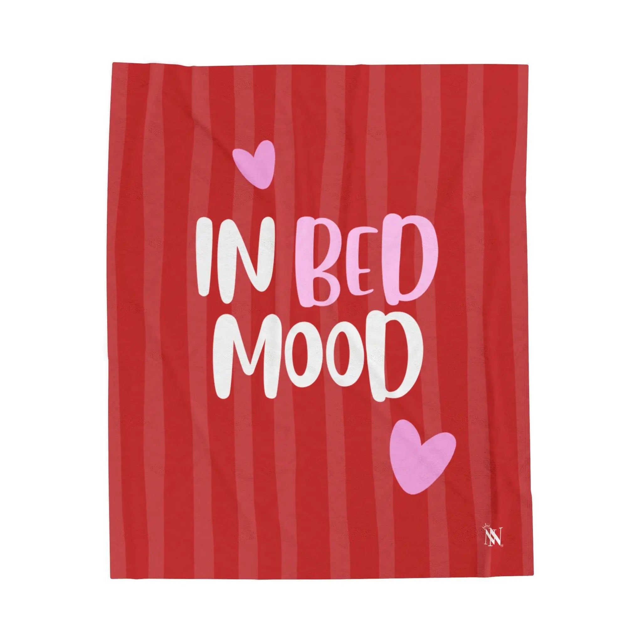 In Bed Mood Hearts | Mix & Match Soft Fun-Flirty Lovers’ Blankets