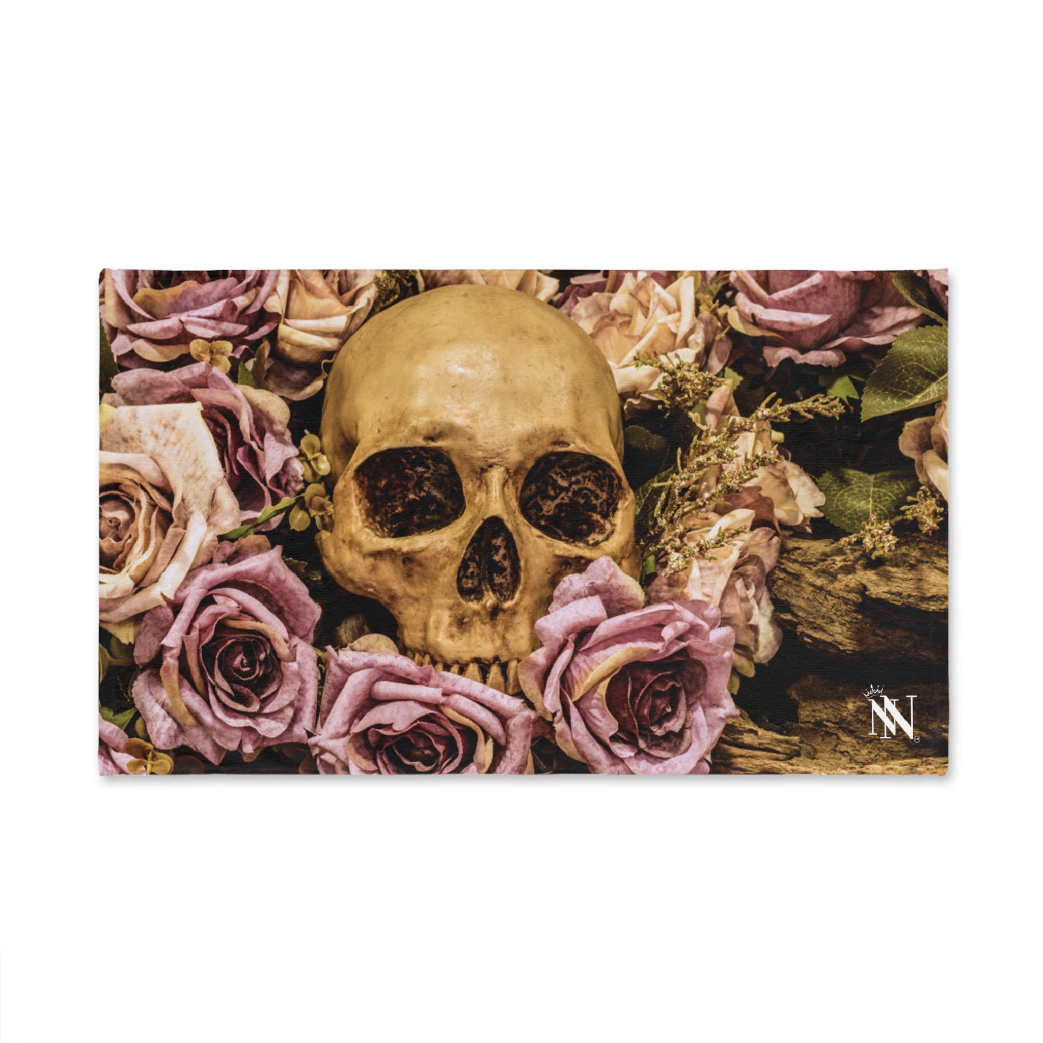 Pink Skulls & Roses | Mix & Match Original Fun-Flirty Lovers’ Towel