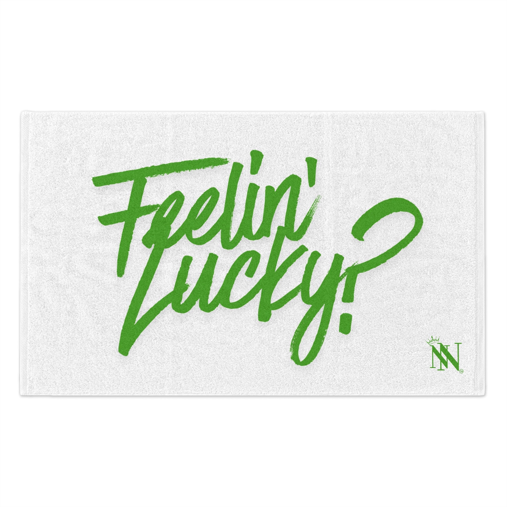 Feelin’ Lucky Irish Green | Mix & Match Soft Fun-Flirty Lovers’ Towels