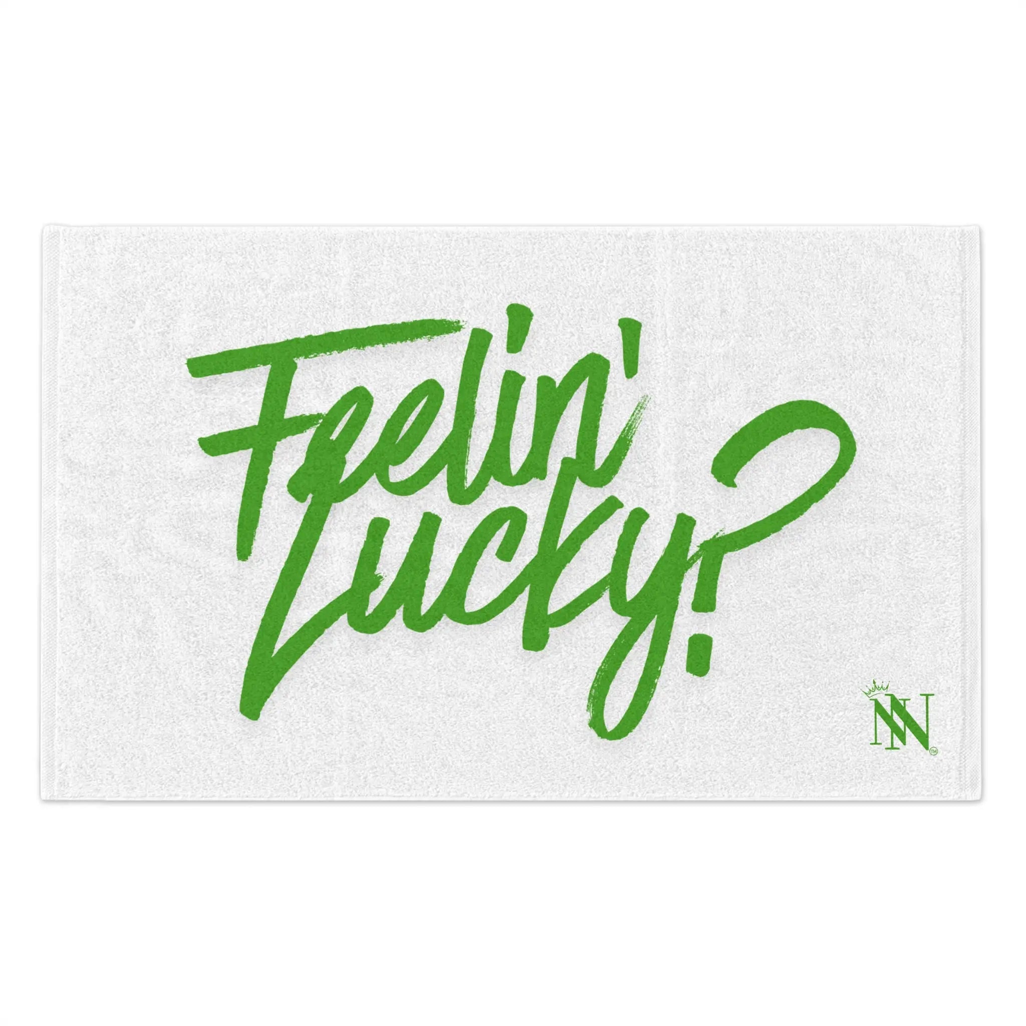 Feelin’ Lucky Irish Green | Mix & Match Soft Fun-Flirty Lovers’ Towels