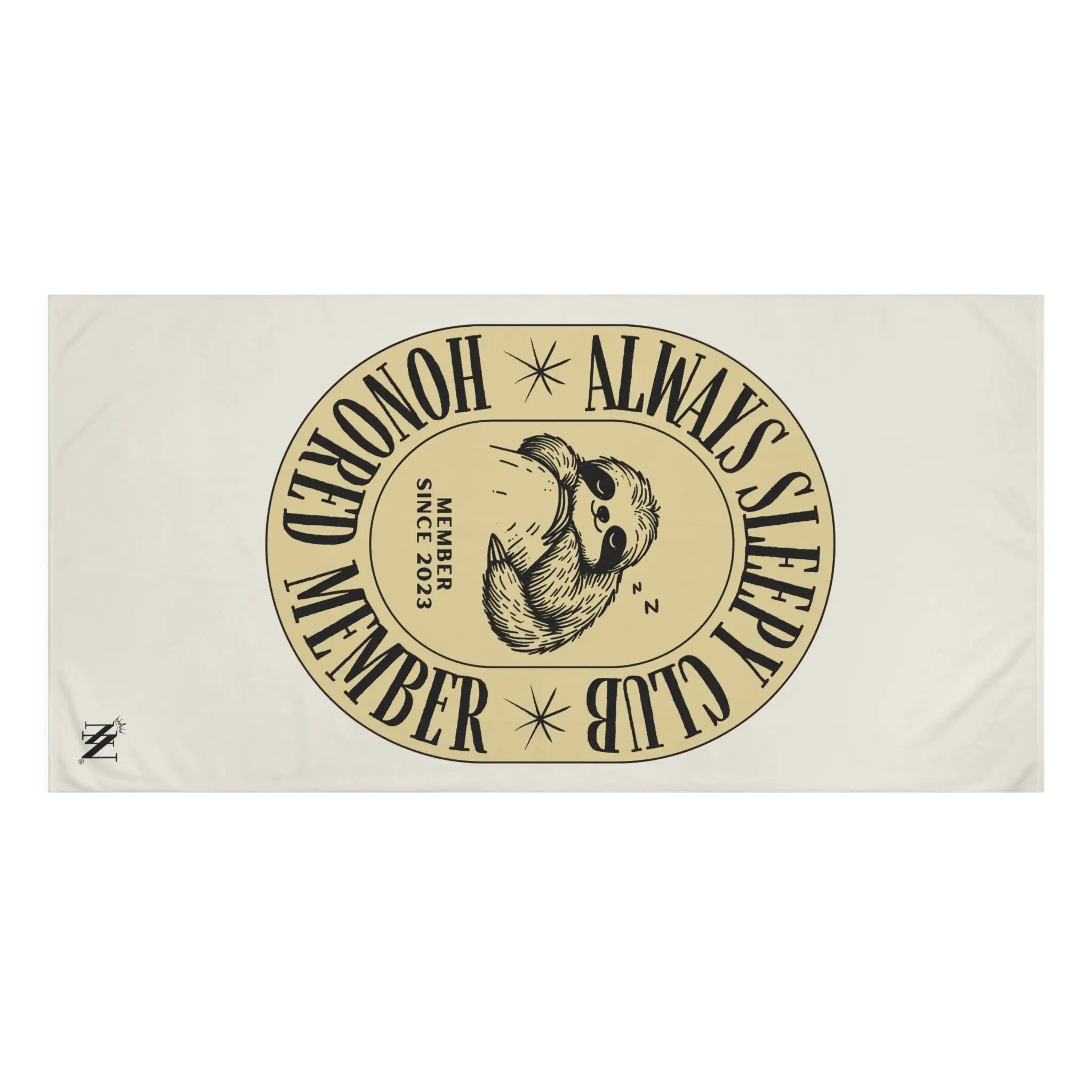 Always Sleepy Club Sloth | Mix & Match XL Fun-Flirty Lovers’ Towels