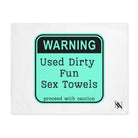 Warning: Used Dirty Sex Towels | Mix & Match Playful Fun-Flirty Lovers’ Toy Mats