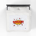 Scream! Cartoon Fun | Mix & Match Velveteen Fun-Flirty Lovers’ Blankets