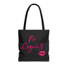 No Regrets Kiss Mark Tote Bag