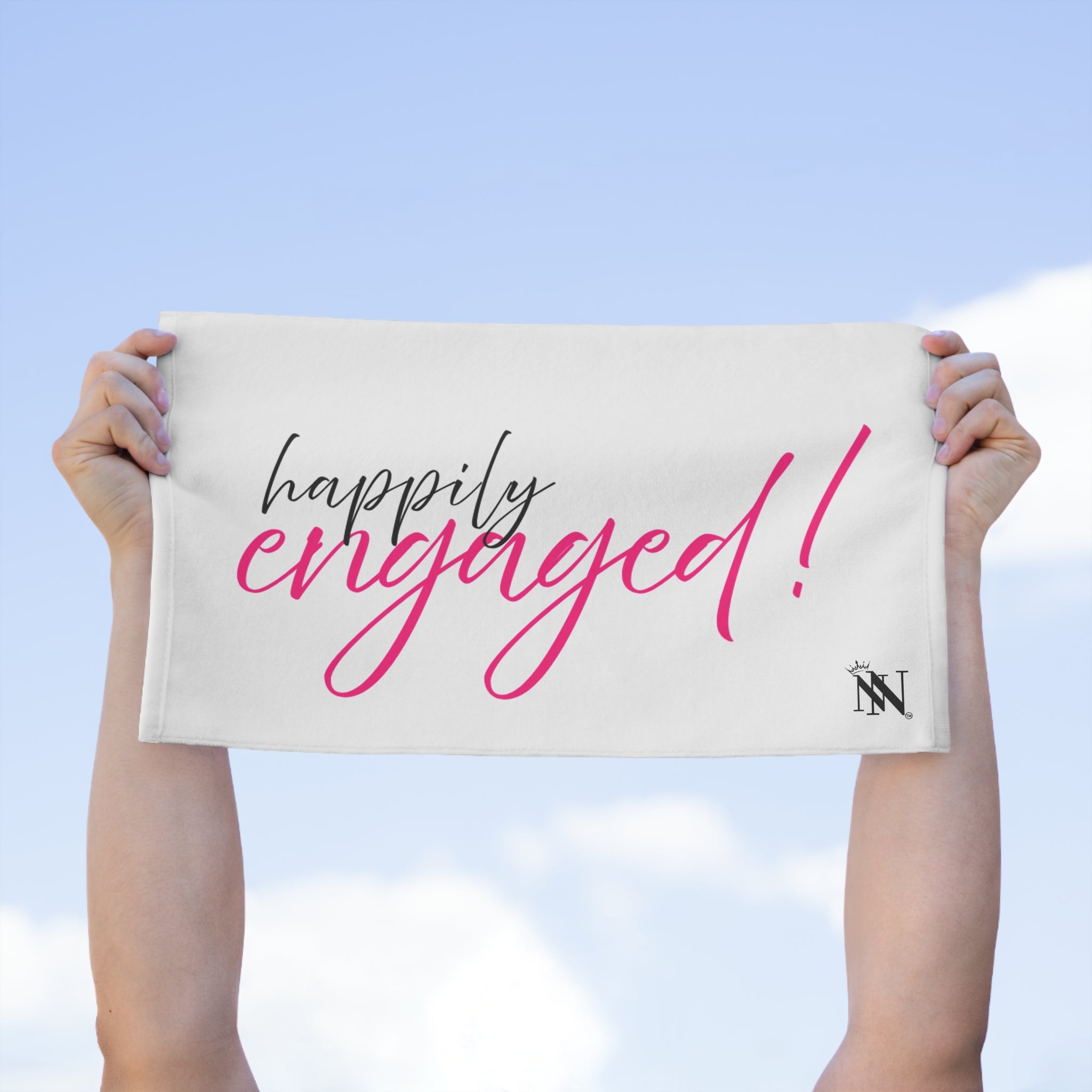 Happily Engaged! | Mix & Match Soft Fun-Flirty Lovers’ Towels