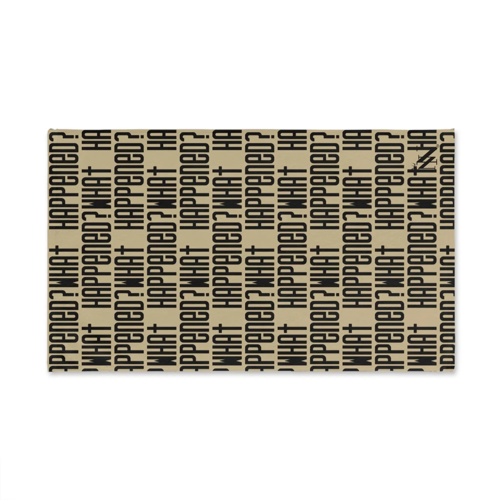 What Happened? Patterned Gold | Nectar Napkins Classic Fun-Flirty Lovers’ Towels