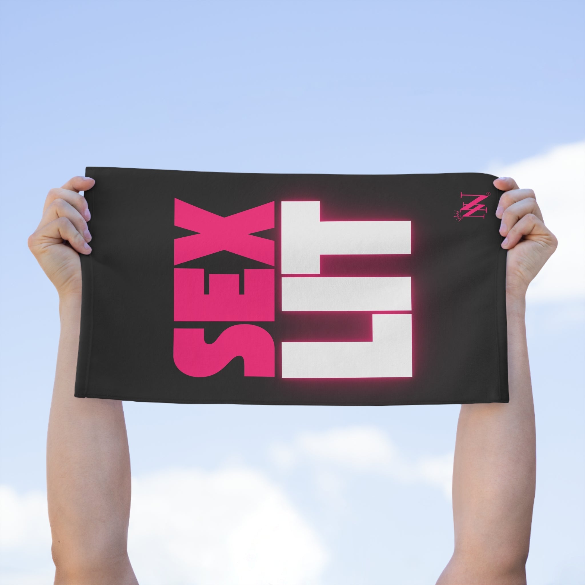 Sex Lit Black | Mix & Match Soft Fun-Flirty Lovers’ Towels